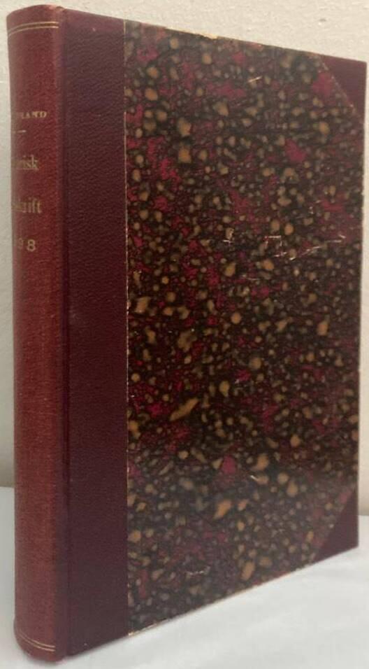 Historisk tidskrift. Adertonde årgången. 1898