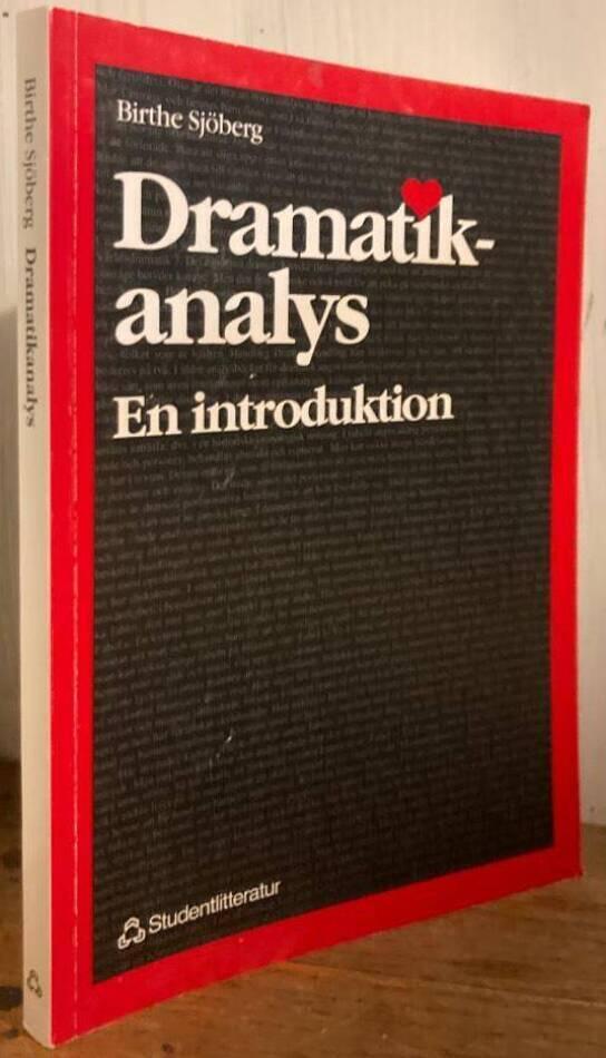 Dramatikanalys. En introduktion