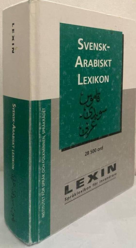 Lexin. Svensk-arabiskt lexikon