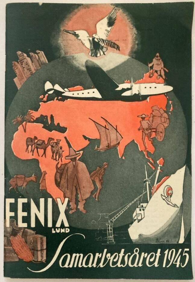 Kooperativa föreningen Fenix, Lund. Samarbetsåret 1945