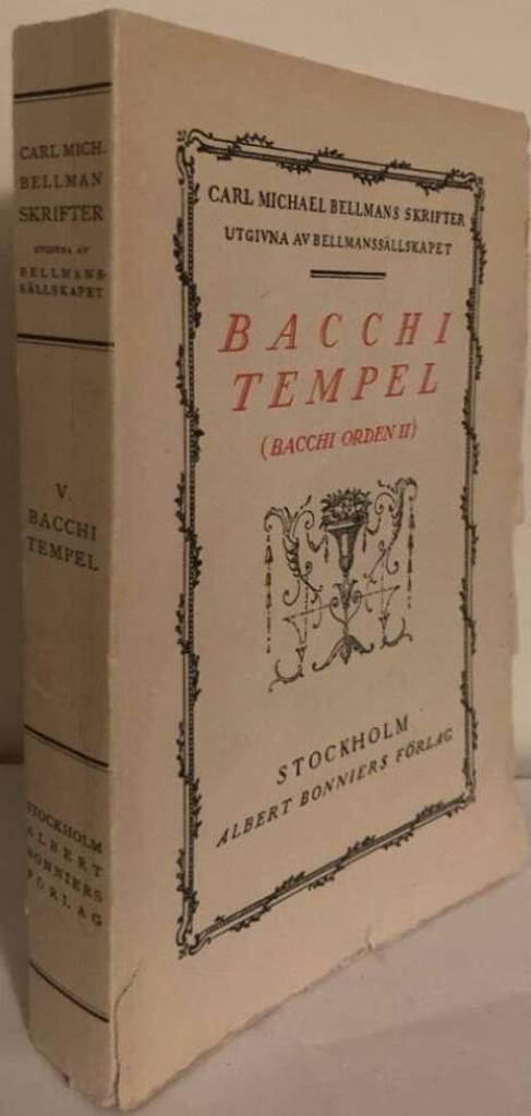 Bacchi Tempel (Bacchi Orden II)