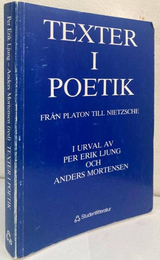 Texter i poetik. Från Platon till Nietzsche