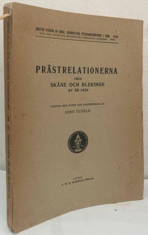 Prästrelationerna från Skåne och Blekinge av år 1624