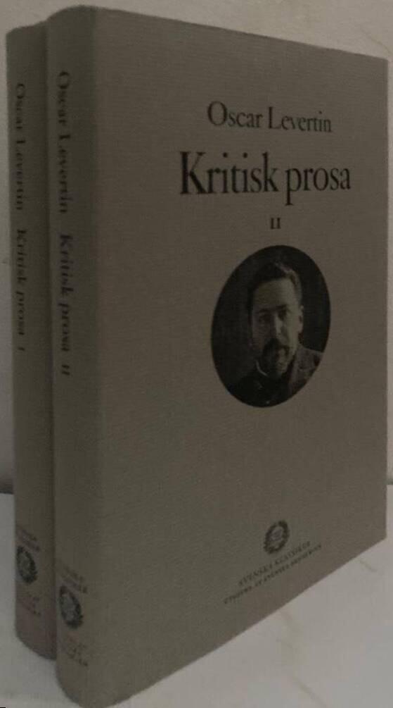 Kritisk prosa I-II