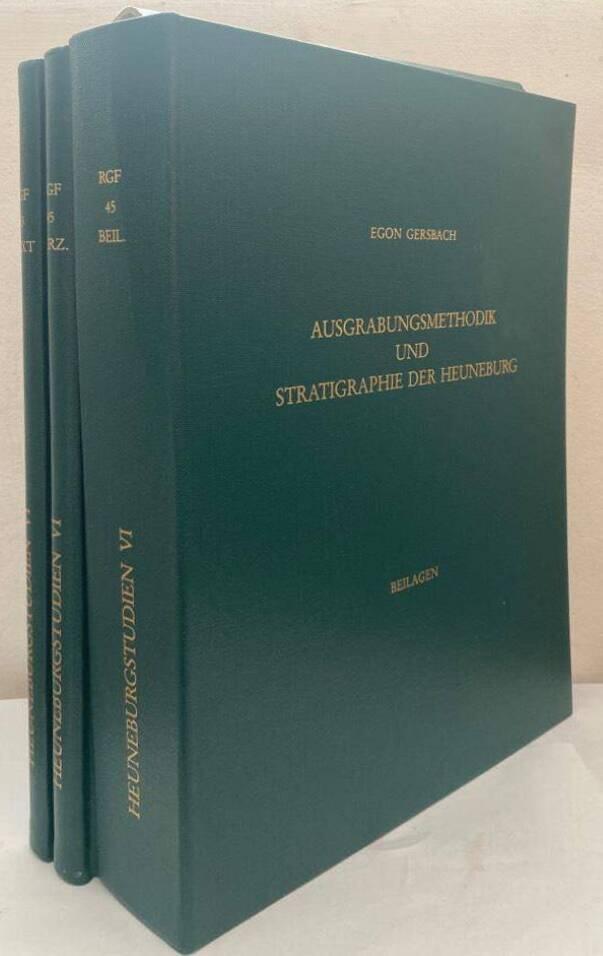 Ausgrabungsmethodik und Stratigraphie der Heuneburg. 1-3. Text, Gesamtfundstellenverzeichnis, Beilagen