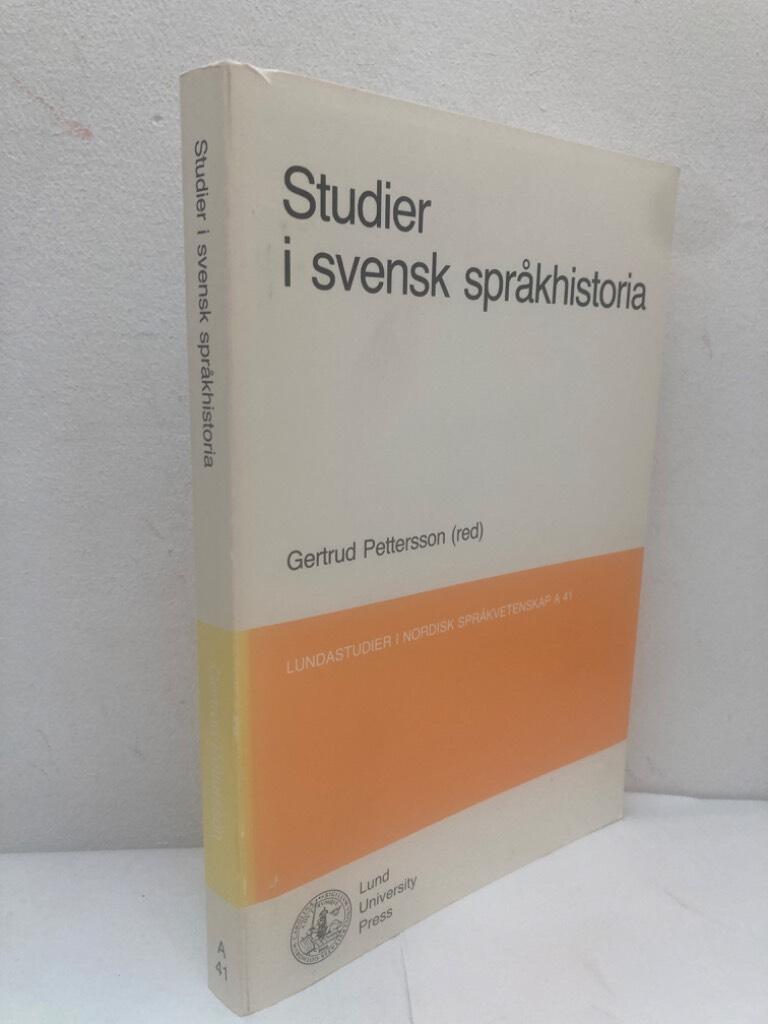 Studier i svensk språkhistoria