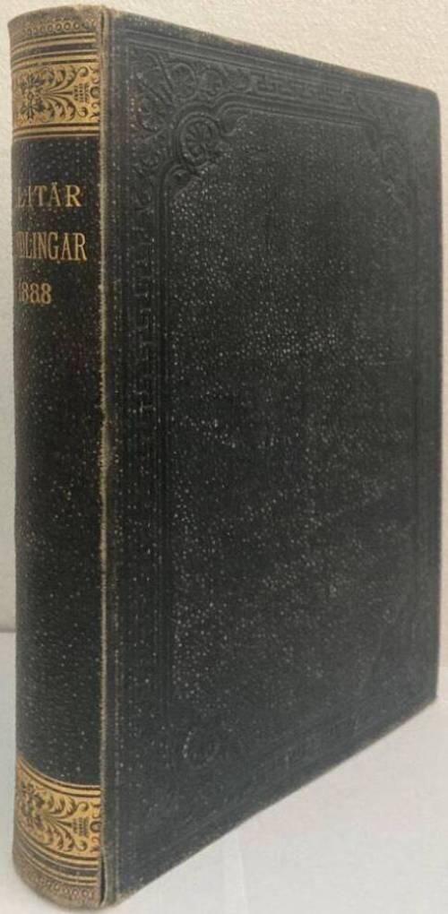 Kongl. Krigsvetenskapsakademiens handlingar. År 1888