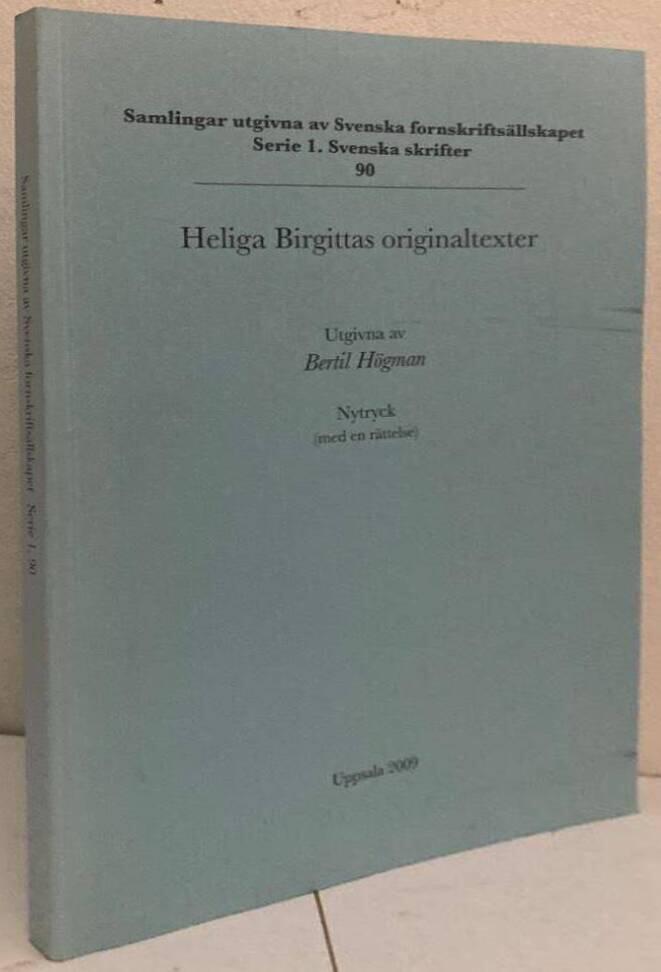 Heliga Birgittas originaltexter
