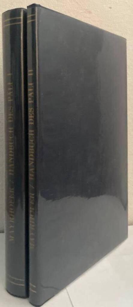 Handbuch des Pali. Mit Texten und Glossar. Eine Einführung in das Sprachwissenschaftliche Studium des Mittelindischen. I-II