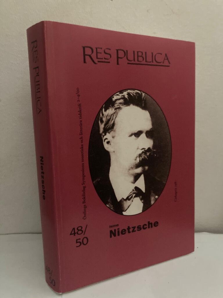 Res Publica 48/50. Tema: Nietzsche
