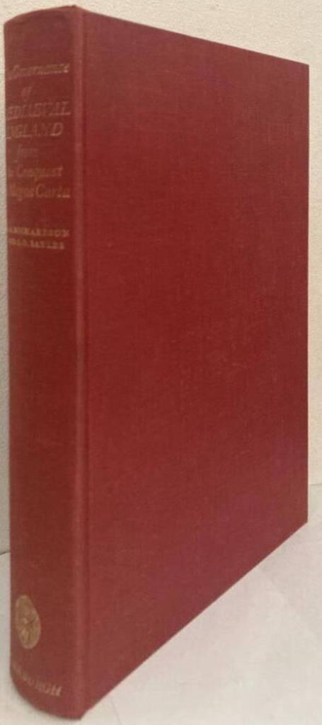 The Governance of Mediaeval England from the Conquest to Magna Carta