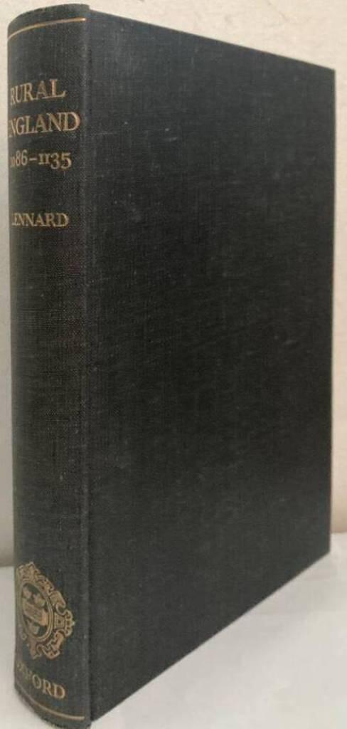 Rural England 1086-1135. A Study of Social and Agrarian Conditions