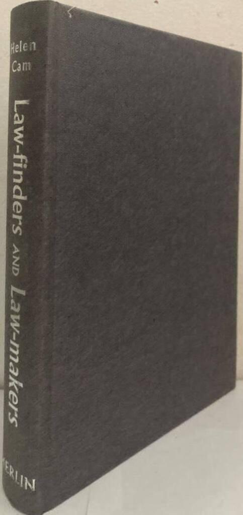 Law-Finders and Law-Makers in Medieval England. Collected Studies in Legal and Constitutional History