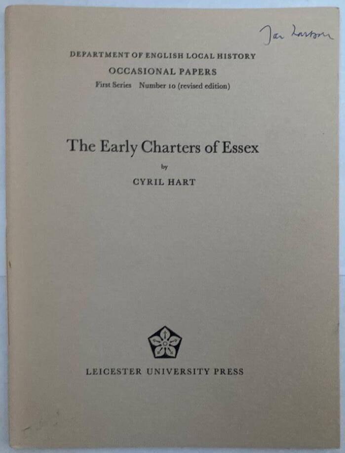The Early Charters of Essex