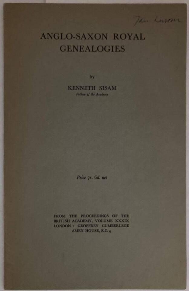 Anglo-Saxon Royal Genealogies