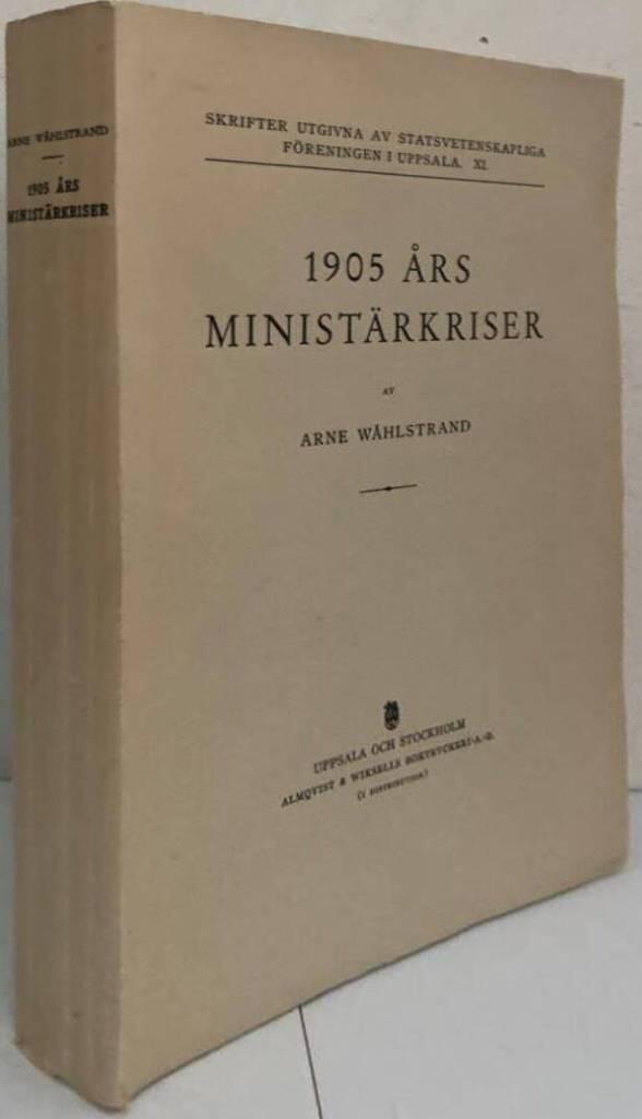 1905 års ministärkriser