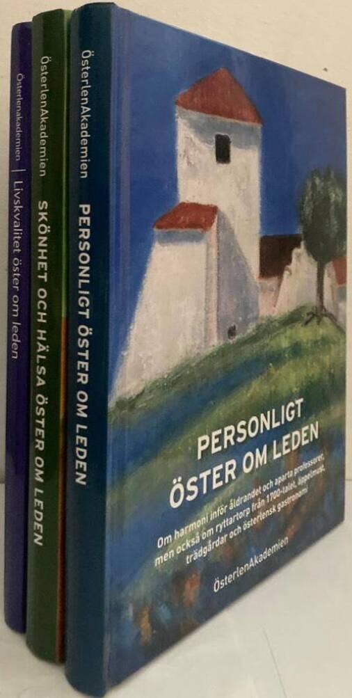 Tre böcker från Österlenakademien: Livskvalitet öster om leden, Skönhet och hälsa öster om leden, Personligt öster om leden