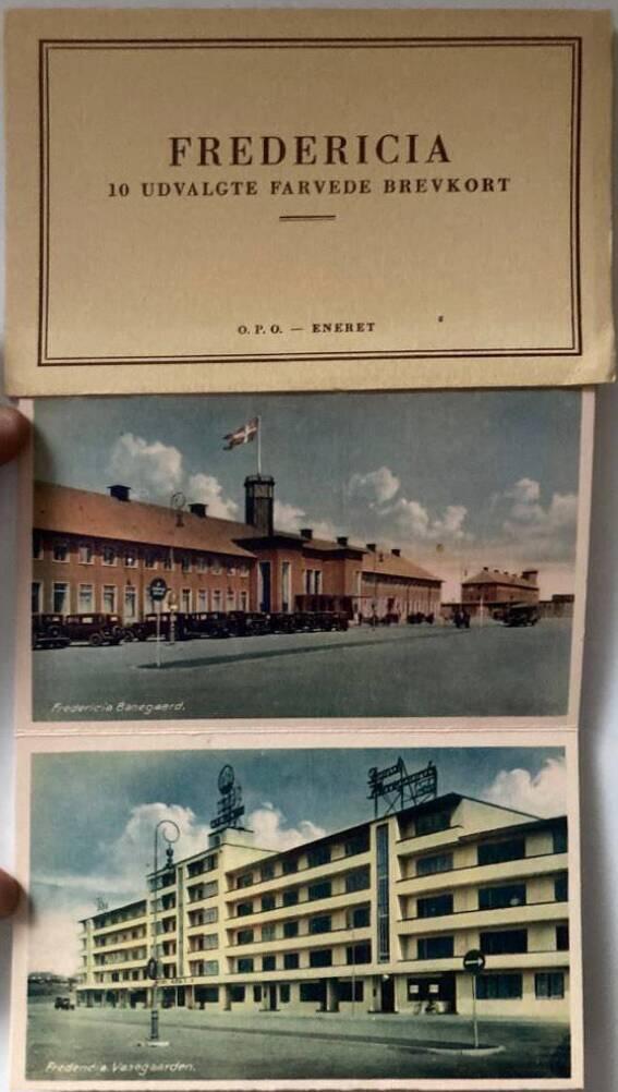 Fredericia. 10 udvalgte farvede brevkort