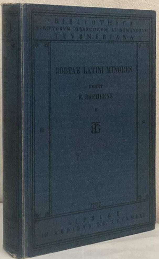 Poetae Latini minores. Volumen V