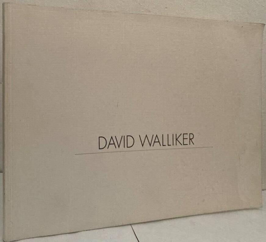 David Walliker. Lunds Konsthall. 3 augusti - 8 september 1991