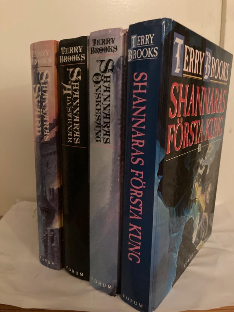 Shannara-trilogin: Shannaras svärd, Shannaras alvstenar, Shannaras önskesång + Shannaras första kung