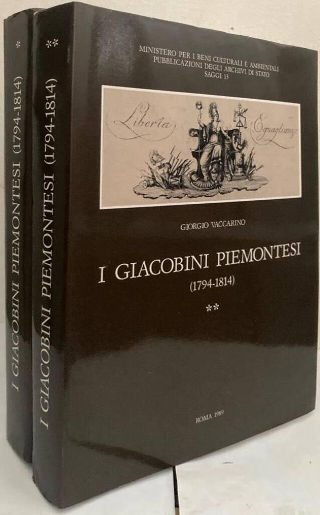 I Giacobini Piemontest. I-II