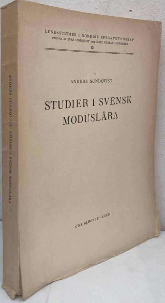Studier i svensk moduslära