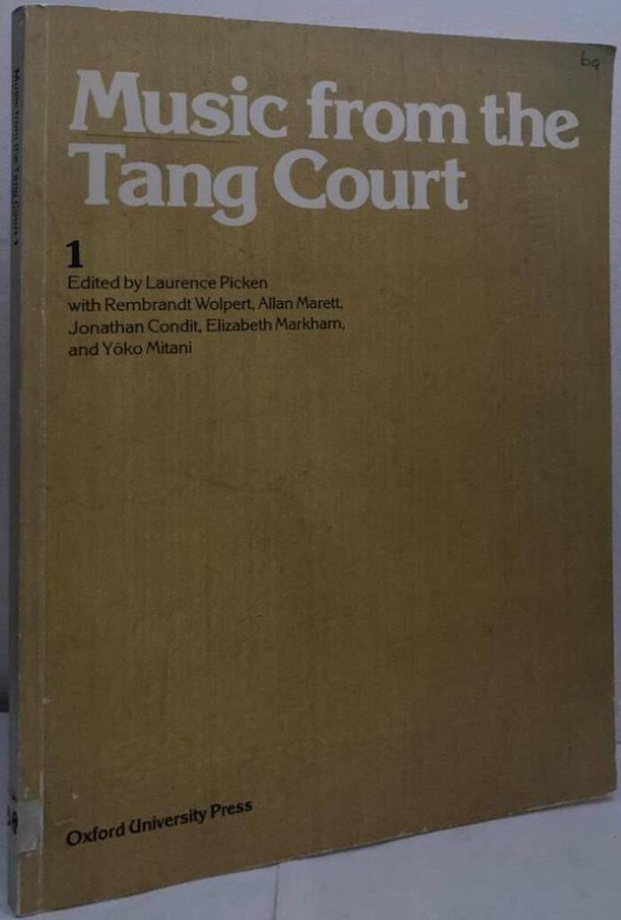 Music from the Tang Court 1