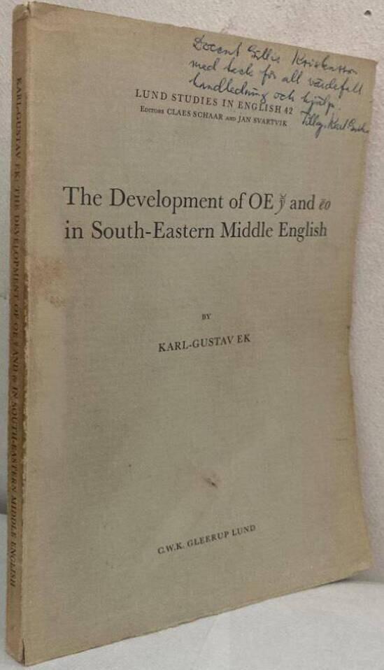 The Development of OE y̆ and ēo in South-Eastern Middle English