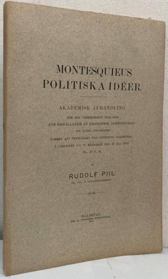 Montesquieus politiska idéer