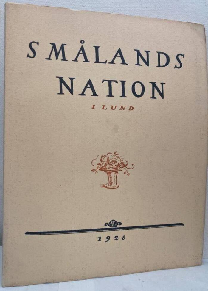 Smålands nation i Lund. Ht. 1927-Vt. 1928