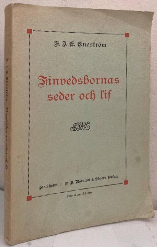 Finnvedsbornas seder och lif