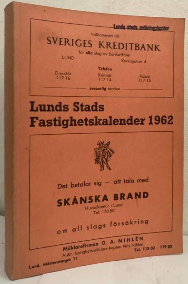 Lunds Stads Fastighetskalender 1962