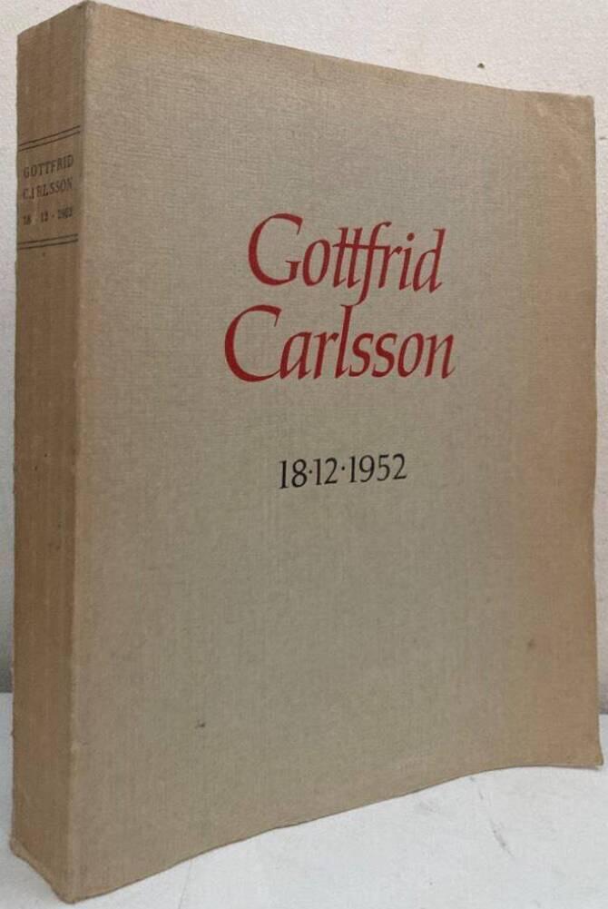 Gottfrid Carlsson 18. 12 1952.