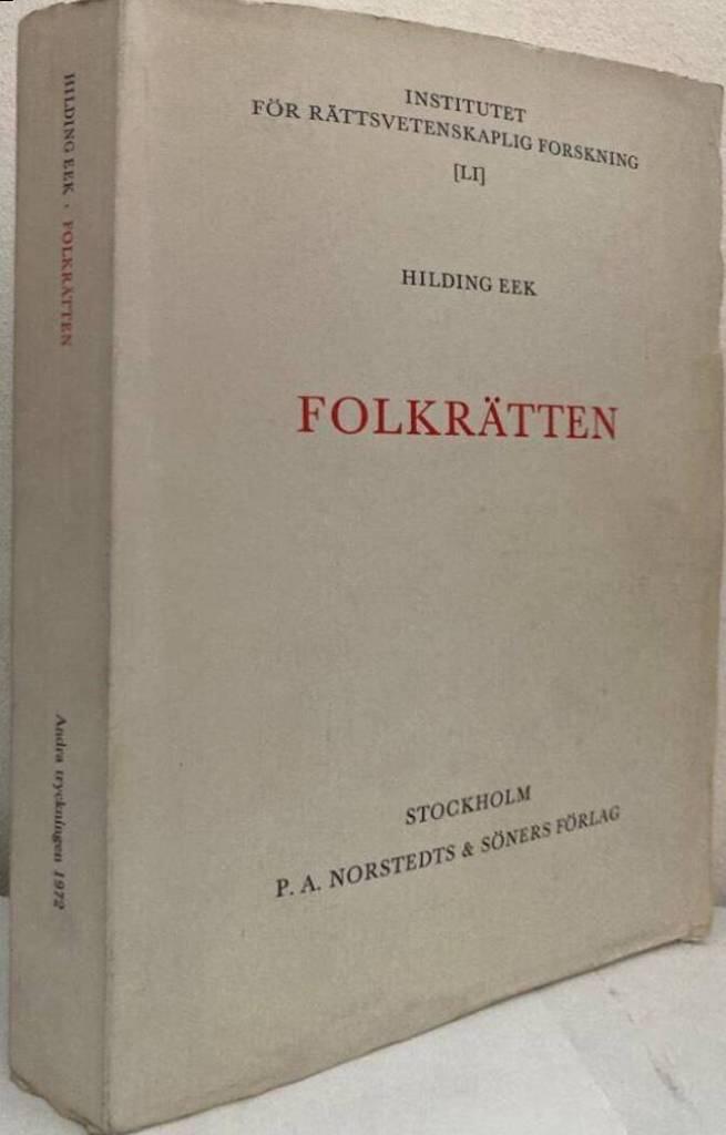 Folkrätten. Staternas och de mellanstatliga organisationernas rättsordning