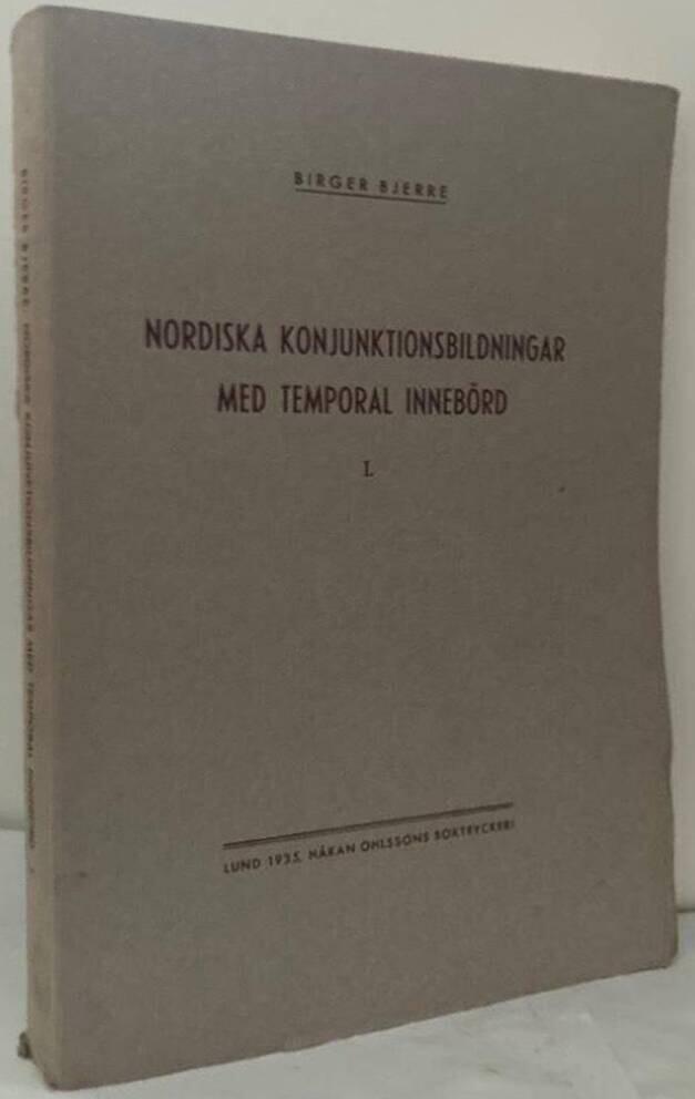 Nordiska konjunktionsbildningar med temporal innebörd. I
