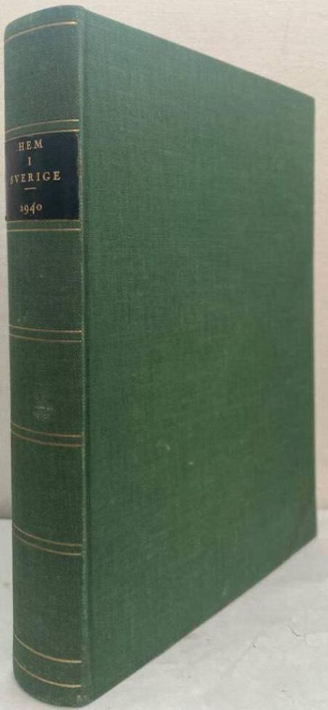 Hem i Sverige. Tidskrift för bygge, trädgård och hemkultur. 32:a årgången. 1939