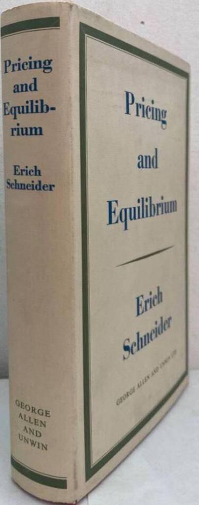 Pricing and Equilibrium