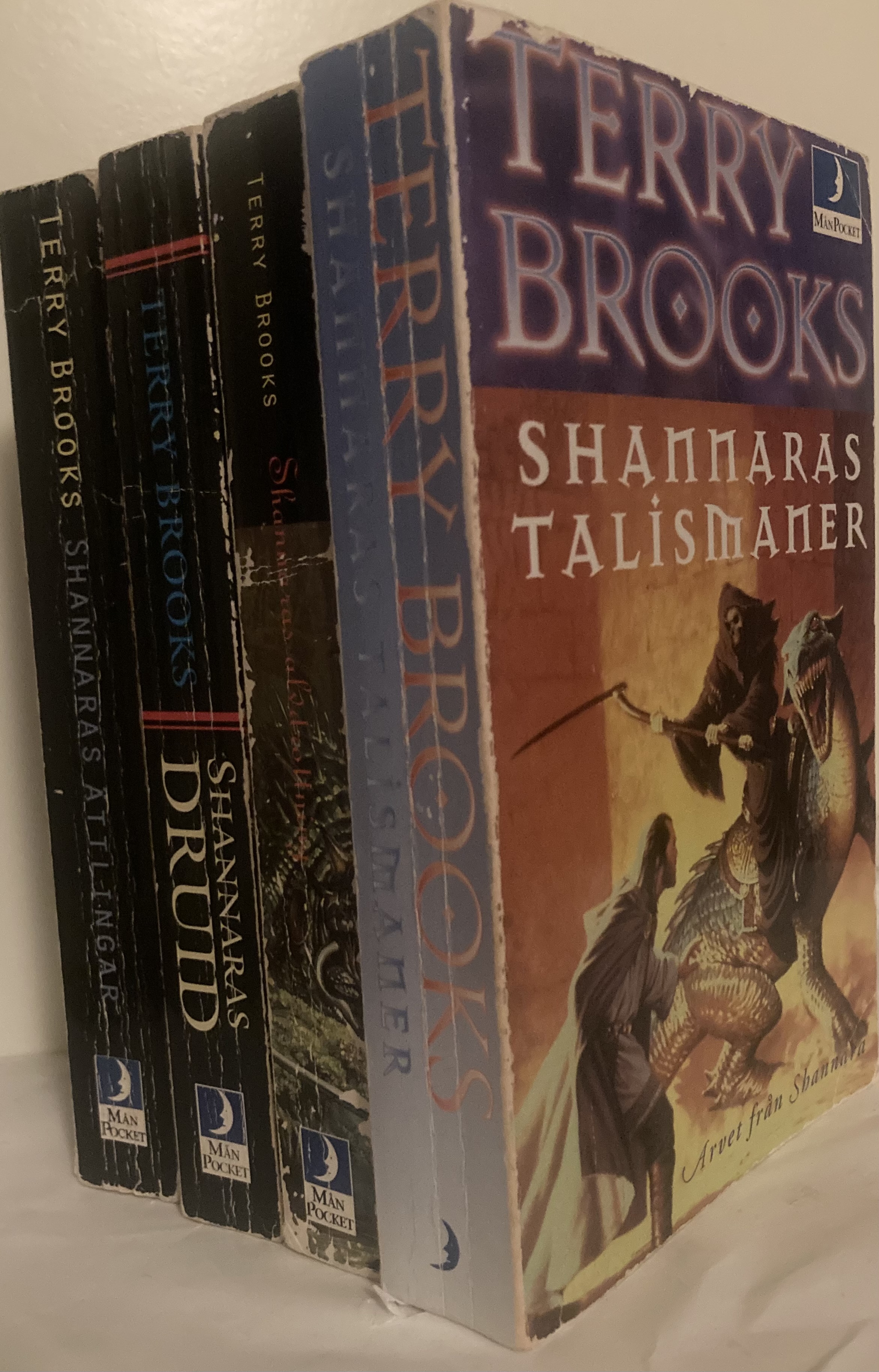 Arvet från Shannara: Shannaras ättlingar, Shannaras druid, Shannaras alvdrottning, Shannaras talismaner