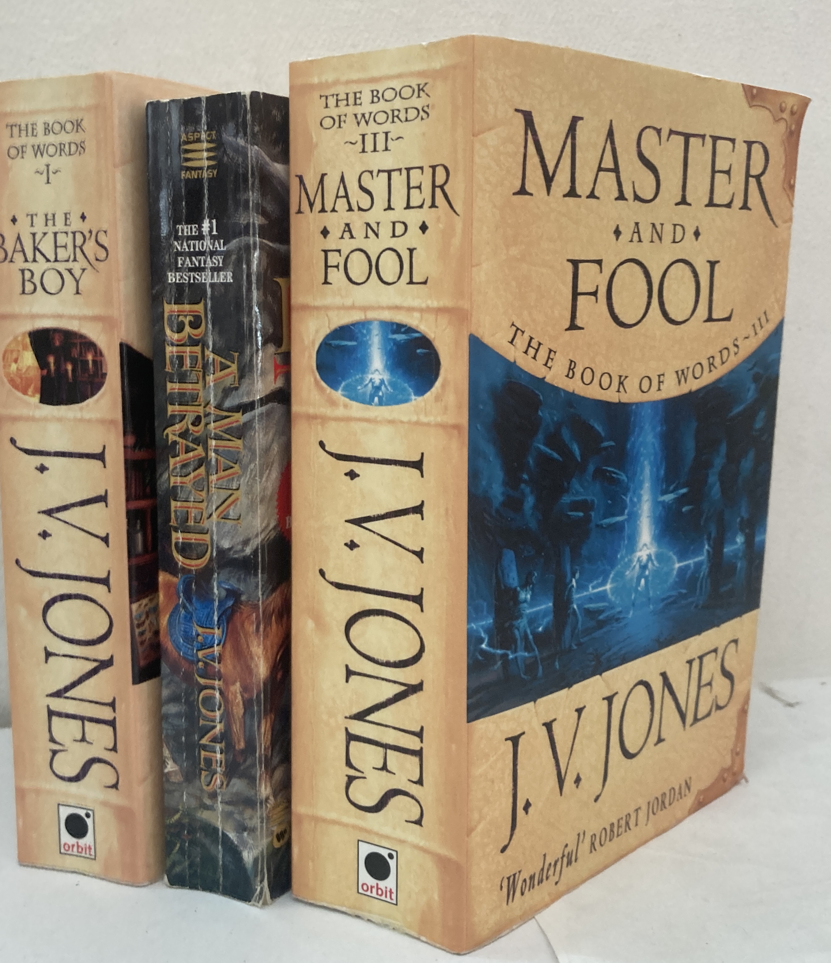 The Book of Words 1-3: The Baker's Boy, A Man Betrayed, Master and Fool