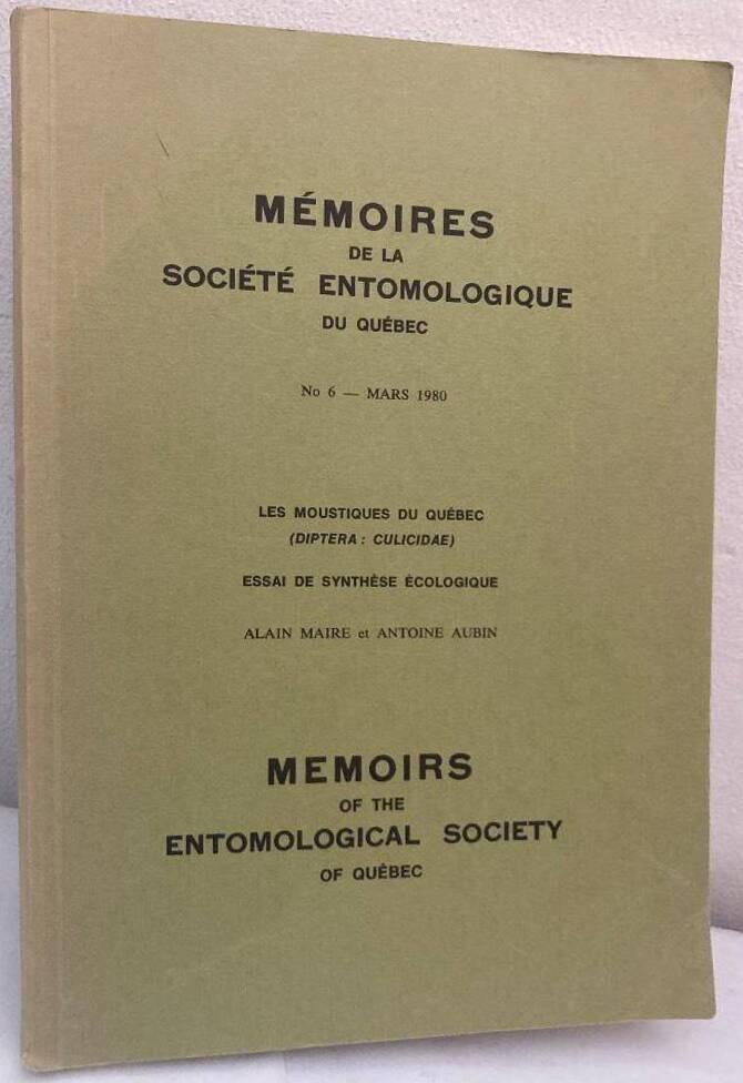 Les moustiques du Québec (Diptera: culicidae). Essai de synthèse écologique