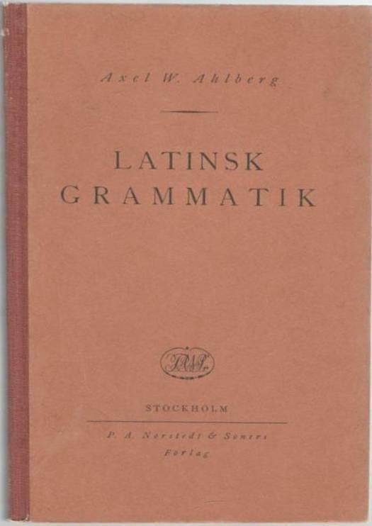 Latinsk grammatik