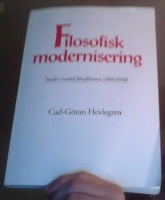 Filosofisk modernisering. Studier i nordisk filosofihistoria (1860-1910) 