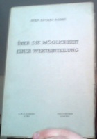 Über die Möglichkeit einer Werteinteilung 