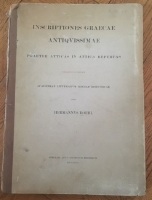 Inscriptiones Graecae Antiquissimae. Praeter Atticas in Attica Repertas 