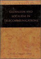 Globalism and Localism in Telecommunications 