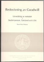 Redovisning av Goodwill front-cover