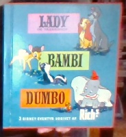 Lady og Vagabonden, Bambi, Dumbo. 3 Disney eventyr 