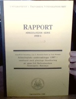 Arkeologiske undersøkelser 1987 i forbindelse med planlagt ilandføring av gass fra Haltenbanken. Alternativ: Røstøya 