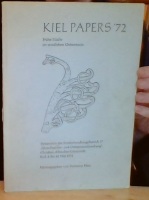 Kiel Papers '72. Frühe Städte im westlichen Ostseeraum. Symposion des Sondersorschungsbereich 17 